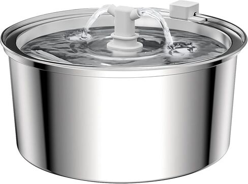 BENCMATE Pet Water Fountain with 3.2L Large Capacity, Automatic Dog Water Dispenser and Cat Water Fountain with Ultra-Quiet Pump, Dishwasher Safe for Small Dogs and Cats in Saudi Arabia