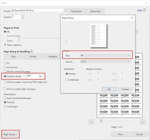 Duofire FBA Barcode Label Stickers 44 up A4(10Sheets, 440Labels) 44-up Labels 48.5 X 25.4 Mm on A4(1 X 1.9 Inches), White Self Adhesive Shipping Mailing Stickers for Laser/Inkjet Printer in Kuwait