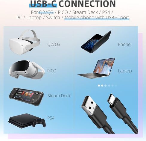 Orzero Gaming Earbuds Esports-Grade Low Latency, 2.4G USB-C Dongle BT 5.2 Dual Connection, Compatible with Quest 3/2/1 Pico PS5 Steam Deck PC Switch iOS Android Devices in Saudi Arabia