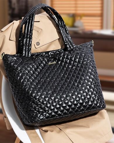 LOVEVOOK Weekender Bags for Women, Puffer Purse Travel Duffle Overnight Tote Bag, Quilted Carry On Bag for Work Gym in Saudi Arabia