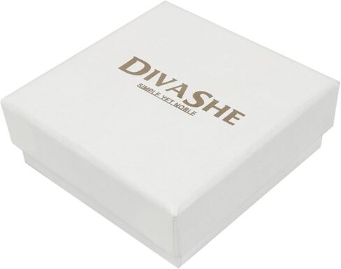 أقراط لؤلؤ ذيل السمكة الكلاسيكية من DIVASHE للنساء in Saudi Arabia