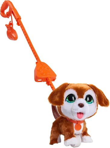 لعبة furReal Poop-A-Lots Corgi Interactive مقاس 8 بوصات للمشي على شكل حيوان محشو من القطيفة، جرو مع مقود، 14 قطعة، ألعاب للأطفال للأعمار من 4 سنوات فما فوق من Just Play in Saudi Arabia