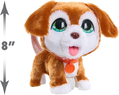 لعبة furReal Poop-A-Lots Corgi Interactive مقاس 8 بوصات للمشي على شكل حيوان محشو من القطيفة، جرو مع مقود، 14 قطعة، ألعاب للأطفال للأعمار من 4 سنوات فما فوق من Just Play in Saudi Arabia