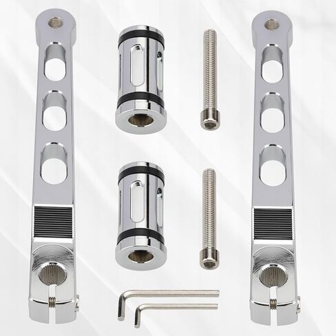 VG MOTO دراجة نارية كعب اصبع القدم والعتاد التحول رافعة شيفتر أوتاد CNC دواسة الأسلحة الكروم استبدال ل Harley FL Softail 1986-up Touring Road King 1988-2023 Tri Glide 2008-2023 in Kuwait