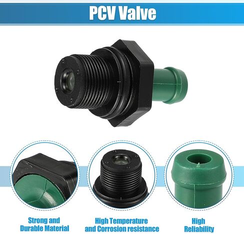 Uxcell PCV صمام عادم صمام تهوية علبة المرافق الإيجابية لنيسان ألتيما 2007-2015 لنيسان فرونتير 2005-2015 رقم 11810EA200 بلاستيك in Saudi Arabia