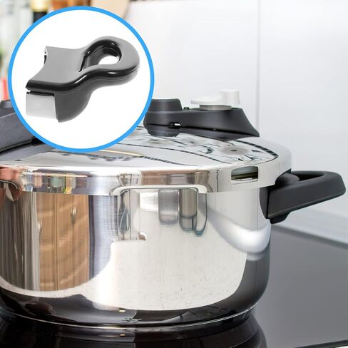 housoutil 2PCS مقبض جانبي عموم، استبدال مقابض وعاء، وعاء مقابض جانبية قصيرة استبدال لعموم الضغط طباخ باخرة صلصة وعاء مقلاة تجهيزات المطابخ العالمية (6.7x5.7x2.3 سم) in Saudi Arabia