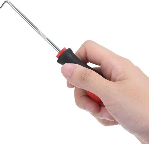 PATIKIL O-Ring 90 درجة اختيار 150 مم، قطعتان من حشية ختم الزيت، أداة إزالة مفك براغي دقيقة، أحمر in Saudi Arabia