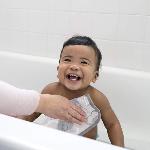 Ingenuity Clean & Cuddly™ Hooded Baby Bathrobe - Grazer™ & Clean & Cuddly™ Hooded Character Towel - Grazer™ & Clean & Cuddly™ 6-Pack Terry Washcloth Set - Grazer™ in Kuwait