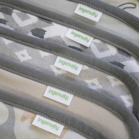 Ingenuity Clean & Cuddly™ Hooded Baby Bathrobe - Grazer™ & Clean & Cuddly™ Hooded Character Towel - Grazer™ & Clean & Cuddly™ 6-Pack Terry Washcloth Set - Grazer™ in Kuwait