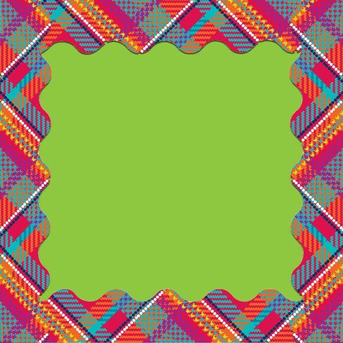 Eureka Multicolor Plaid Extra Wide Bulletin Board Trim and Classroom Decoration Strips, 12pcs, 3.25'' x 37'' in Saudi Arabia