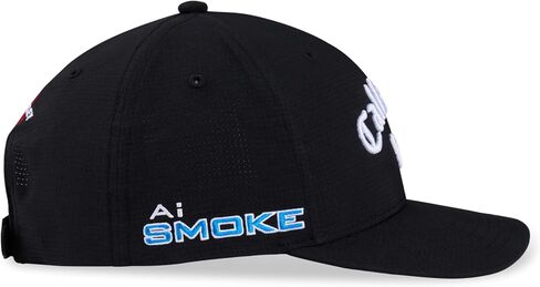Callaway Golf Performance Pro Tour Cap Collection Headwear (OS, Black/White) in Saudi Arabia