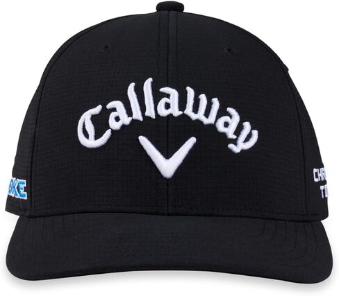 Callaway Golf Performance Pro Tour Cap Collection Headwear (OS, Black/White) in Saudi Arabia
