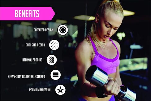 RIMSports Lifting Grips for Weight Lifting - Premium Weight Lifting Straps for Advanced Grip and Palm Protection Deadlift Grips for Rows Pull ups Barbell Adjustable Wrist Wrap Deadlift Gloves in Saudi Arabia