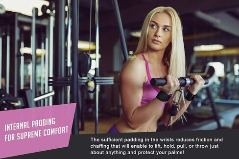 RIMSports Lifting Grips for Weight Lifting - Premium Weight Lifting Straps for Advanced Grip and Palm Protection Deadlift Grips for Rows Pull ups Barbell Adjustable Wrist Wrap Deadlift Gloves in Saudi Arabia