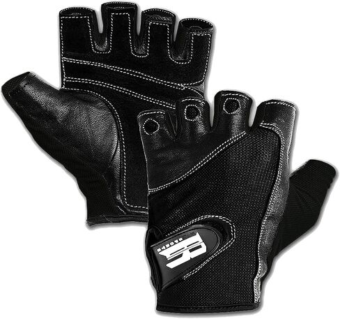 RIMSports Workout Gloves for Men and Women - Breathable Weight Lifting Gloves for Gym, Exercise, Weightlifting, Cycling, Rowing, Training Leather Palm Padded Thumb Protected Against Calluses Blister in Saudi Arabia