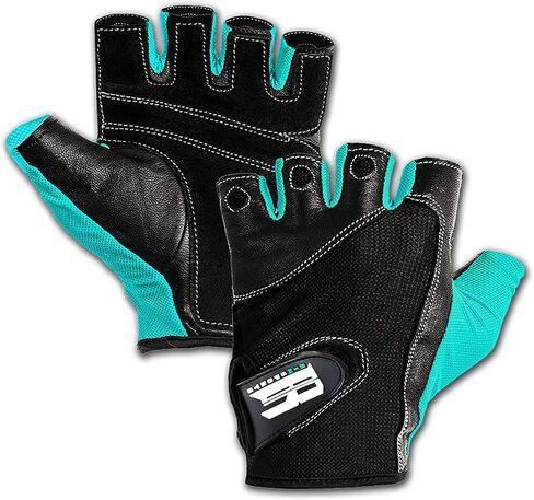 RIMSports Workout Gloves for Men and Women - Breathable Weight Lifting Gloves for Gym, Exercise, Weightlifting, Cycling, Rowing, Training Leather Palm Padded Thumb Protected Against Calluses Blister in Saudi Arabia