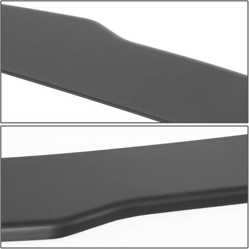 DNA Motoring ZTL-Y-0097 66 بوصة واسعة المصد الأمامي العالمي إضافة على الشفاه المسطحة الفاصل، أسود in Kuwait