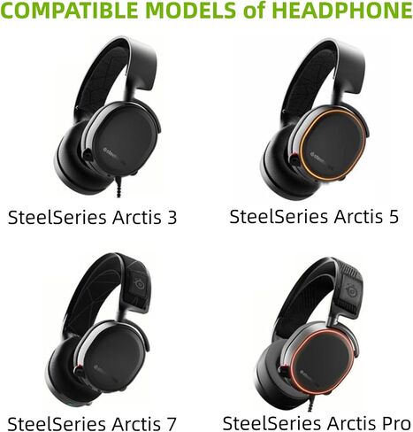 محول كابل صوت بديل Saipomor 3.5 ذكر إلى أنثى متوافق مع سماعات الألعاب اللاسلكية SteelSeries Arctis3 Arctis5 Arctis Nova3 Arctis7 Arctis Pro+ GameDAC Arctis Pro in Saudi Arabia