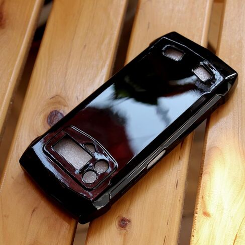 حافظة MAOUICI لهاتف Doogee S Mini (4.50 بوصة)، حافظة سوداء لهاتف Doogee S Mini مع واقي شاشة من الزجاج المقوى in Kuwait