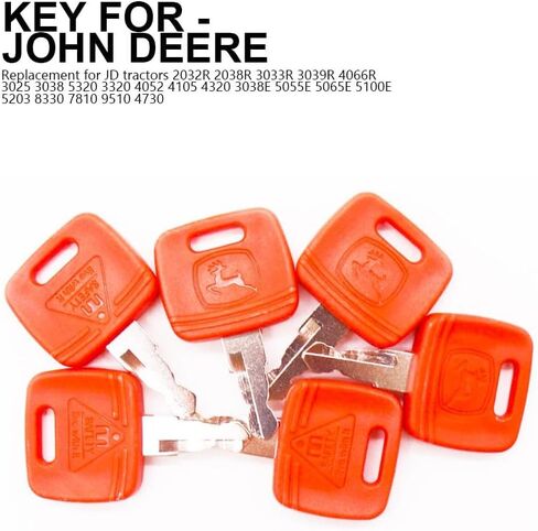 مفتاح الإشعال لجرار John Deere، RE183935 RE71557 استبدال المفاتيح لجرارات JD 2032R 2038R 3033R 3039R 4066R 3025 3038 5320 3320 4052 4105 4320 3038E 5055E 5065E 5100E 5203 8330 7810 9510 4730 in Saudi Arabia