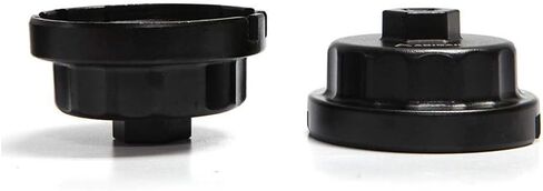 أداة إزالة مفتاح فلتر الزيت من GOHAWKTEQ متوافقة مع غطاء خرطوشة 64 مم Toyota RAV4 Camry Tundra Sienna 2.5L-5.7L مزيل مفتاح ربط غطاء الزيت in Kuwait