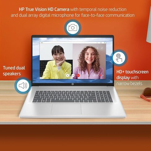 hp 17.3" Touchscreen Laptop for Business, Brightview HD+ Display, AMD Ryzen 5 7530U (6-Core) Processor(Beats i7-1165G7), 32GB RAM, 1TB SSD, Full-Size Keyboard, Wi-Fi 6, HDMI, Win 11 Pro in Saudi Arabia