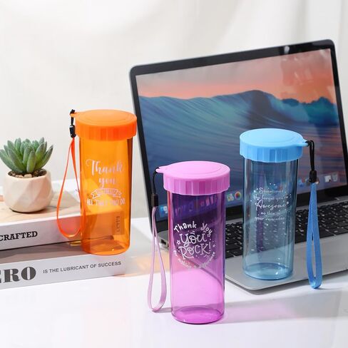 10 Pcs CNA Week Gift Bulk 15 oz Thank You Inspirational Water Bottle Nurse Cups with Large Mouth Employee Healthcare Appreciation Gifts for Staff Team Assistant Employee Coworker(Black) in Saudi Arabia