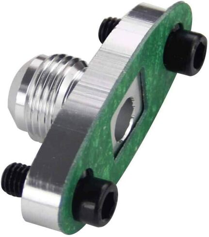 مجموعة محول حشية الحافة 10AN Turbo Oil مدخل شفة ملائمة متوافقة مع منفذ تصريف الزيت التوربيني T3 T4، تتضمن شفة/حشية/مسامير من الفولاذ المقاوم للصدأ in Kuwait