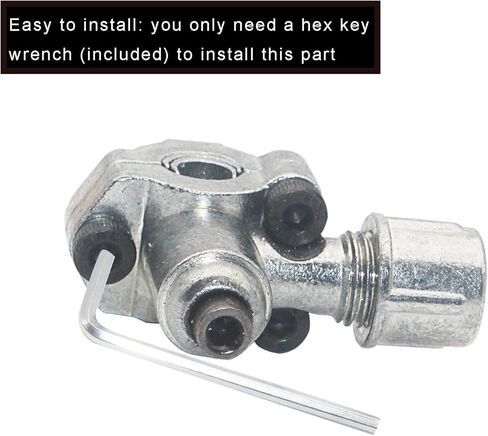 مجموعة صمامات ثقب الرصاصة BPV-31 - متوافقة مع أنابيب القطر الخارجي 1/4 بوصة، 5/16 بوصة، 3/8 بوصة، استبدال AP4502525، BPV31D، GPV14، GPV31، GPV38، GPV56، MPV31 (4 مجموعات) in Kuwait