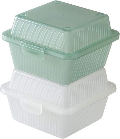 يحصل. EC-08-1-JA-EC حاوية طعام فردية للمدخل الخارجي، 4.75 بوصة × 4.75 بوصة، اليشم (مجموعة من 4) in Saudi Arabia