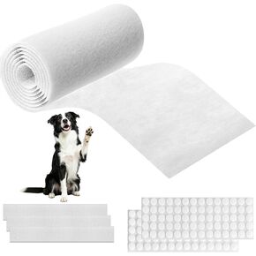 MERV 8 Cut to Fit Air Filter Material, Polyester Air Filter Media with Adhesive Hook Tape for HVAC Systems, Furnaces, Return Vents, Home & Office Use(Captures Dust, Pet Dander, 3.0 Microns) in Saudi Arabia