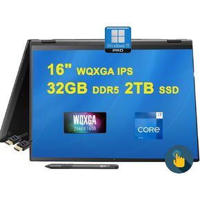 LG لابتوب جرام 14 انتل ايفو بلاتفورم كور i7 | ويندوز 11 | WQXGA IPS DCI-P3 99% | كيبورد باضاءة خلفية | 2 USB نوع C | واي فاي 6E | كيبل HDMI (16GB RAM | 1TB SSD) in Kuwait