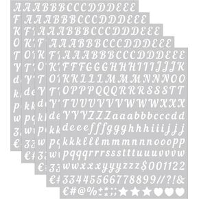 0.5 inch Small Letter Sticker, Golden Vinyl Self Adhesive Alphabet Number Stickers Stick On Letters Alphabets ABC Stickers for DIY Crafts Art Making, Decals for Sign,Notebook, Classroom Decor（Golden） in Kuwait