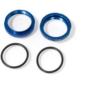 Tekno RC Aluminum Shock Adjustment Collars (Blue), TKR6013BL in Saudi Arabia