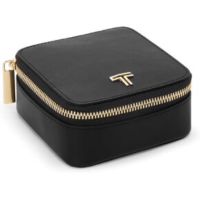 تومي - حقيبة مجوهرات بيلدن - أسود - منظم مجوهرات السفر - هدايا نسائية - منظم مجوهرات - هدية العيد لها in Kuwait