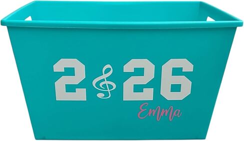 Personalized Graduation Gift Basket - Music Note Marching Band Senior 2026 - Name Team Gift in Saudi Arabia