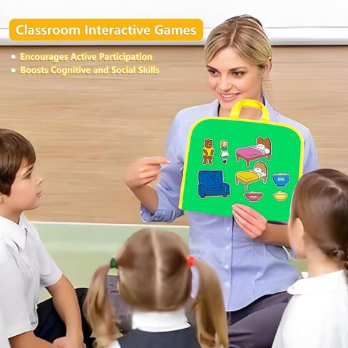 مجموعة ألعاب تفاعلية للأطفال من Goldilocks and The Three Bears، أنشطة تعلم سرد القصص المبكرة للأطفال الصغار in Kuwait