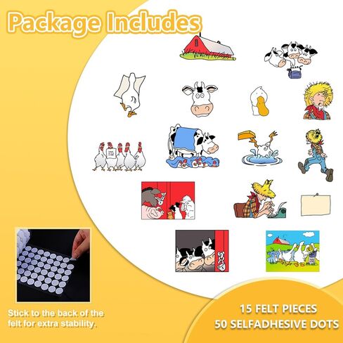 قطع لوحة القصة اللبادية، انقر فوق Clack Moo الأبقار التي نوع قطع اللباد قصص لوحة الفانيلا لأنشطة تعلم سرد القصص في مرحلة ما قبل المدرسة in Kuwait