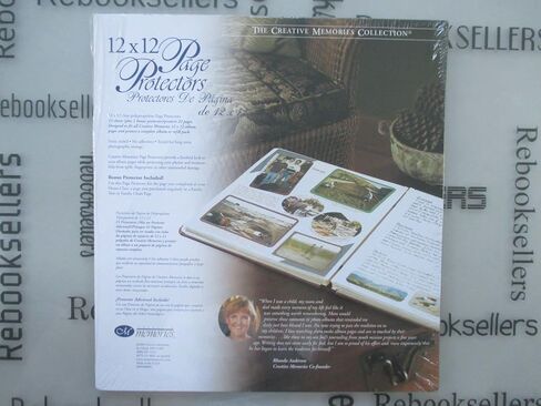 Creative Memories 12 X 12 Page Protectors 15 Sheets +1 Bonus Protector by Creative Memories in Saudi Arabia