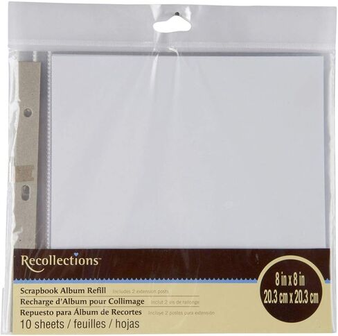 Recollections Scrapbook Album Refill Pages (8 x 8) in Kuwait