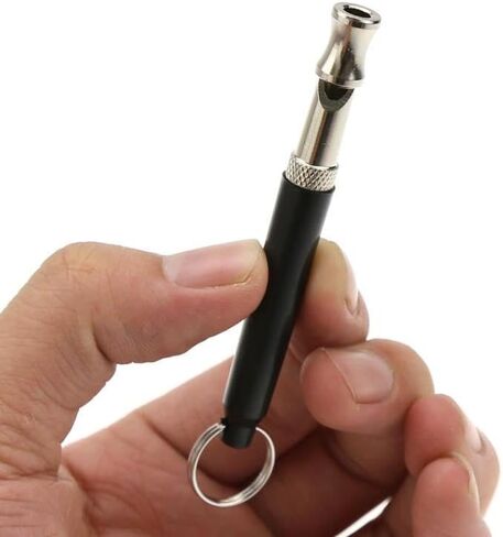 Dog Training Whistle Copper Ultrasonic Pet Dog Training Whistle Portable Keychain Whistle Adjustable Dog Whistle Supplies in Saudi Arabia