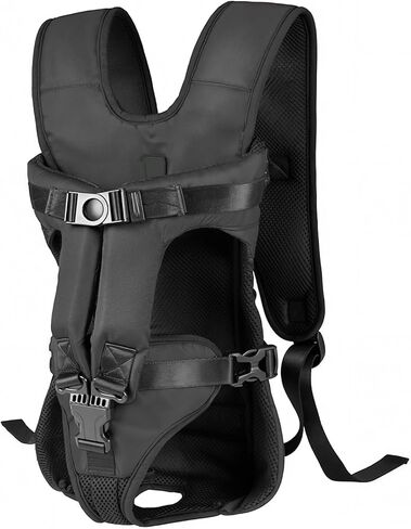 Dog Backpack Carrier, Legs-Out Front Carrier for Small Medium Dogs, Adjustable Breathable Front Carrier for Hiking, Cycling, Travel in Kuwait