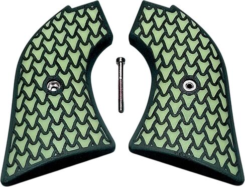 Glow in The Dark & Black Dragon Scale Printed Heritage Rough Rider Grips in Saudi Arabia