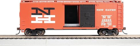 Bachmann Trains - 40' Box Car - New Haven #39285 - RED- HO Scale in Saudi Arabia