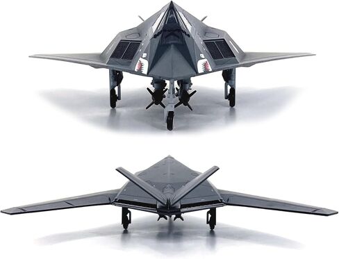 1:72 Alloy USAF F-117 Nighthawk Attack Aircraft Fighter Toy Aircraft Model Simulation Aviation Science Exhibition Model in Saudi Arabia