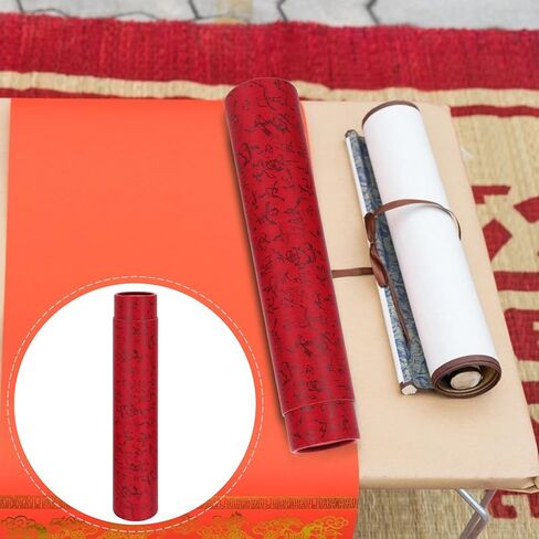 VILLCASE Extendable Telescopic Artwork Storage Tube with Caps 13.77In Durable Mailing Tube for Posters Maps Blueprints Calligraphy Paintings in Saudi Arabia