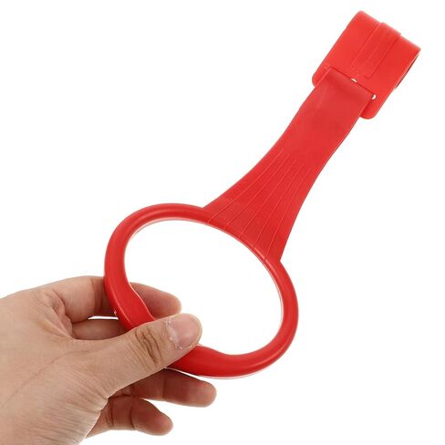 SAFIGLE Infant Crib Pull up Rings Hanging Rings Pull up Handles for Toddler Walking Learning and Motor Skills Development 7.87X3.54X0.98In in Saudi Arabia