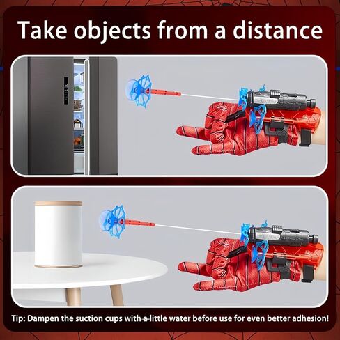 Spider Web Shooters for Kids,Adjustable Wrist Launcher Slinging Toy, Imaginative Role-Play Costume Accessory for Boys & Girls in Saudi Arabia