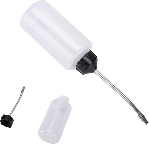Sewing Machine Oiler, 120ML Plastic Oil Dispenser Bottle with Long Angled Spout, for Household Industrial Sewing Machines Power Tools in Saudi Arabia