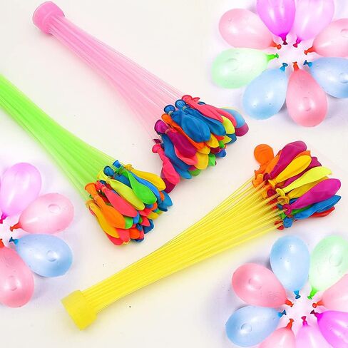 Summer Water Toys Magical Quick Fill Water Balloons for Pools and Water Companions 1110 Balloons (FD) in Saudi Arabia
